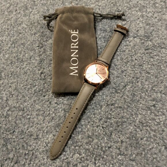 Monroé Classique Watch In Sunburst Solérose FabFitFun Summer 2022 Box - Picture 8 of 10
